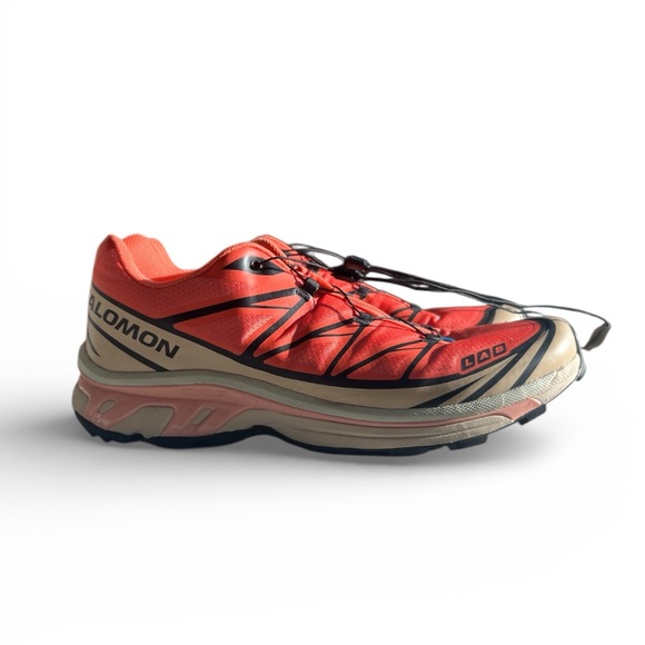 Salomon XT-6 'Living Coral' Trail unisex Shoes men’s Sz 13/women Sz 14